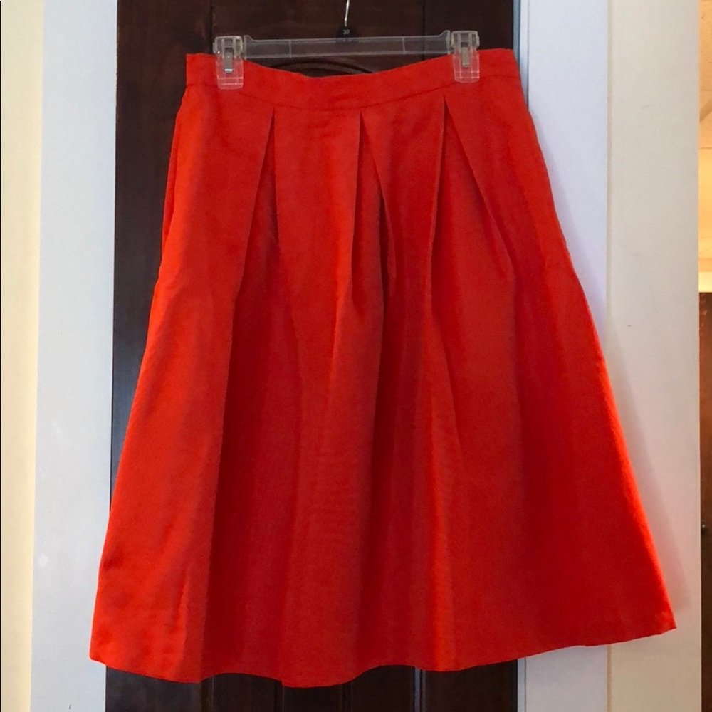 Blood orange skirt